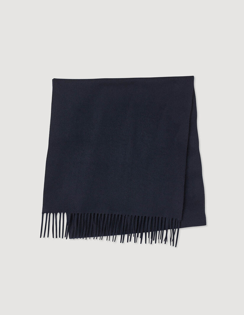 Sandro Wool and cashmere scarf