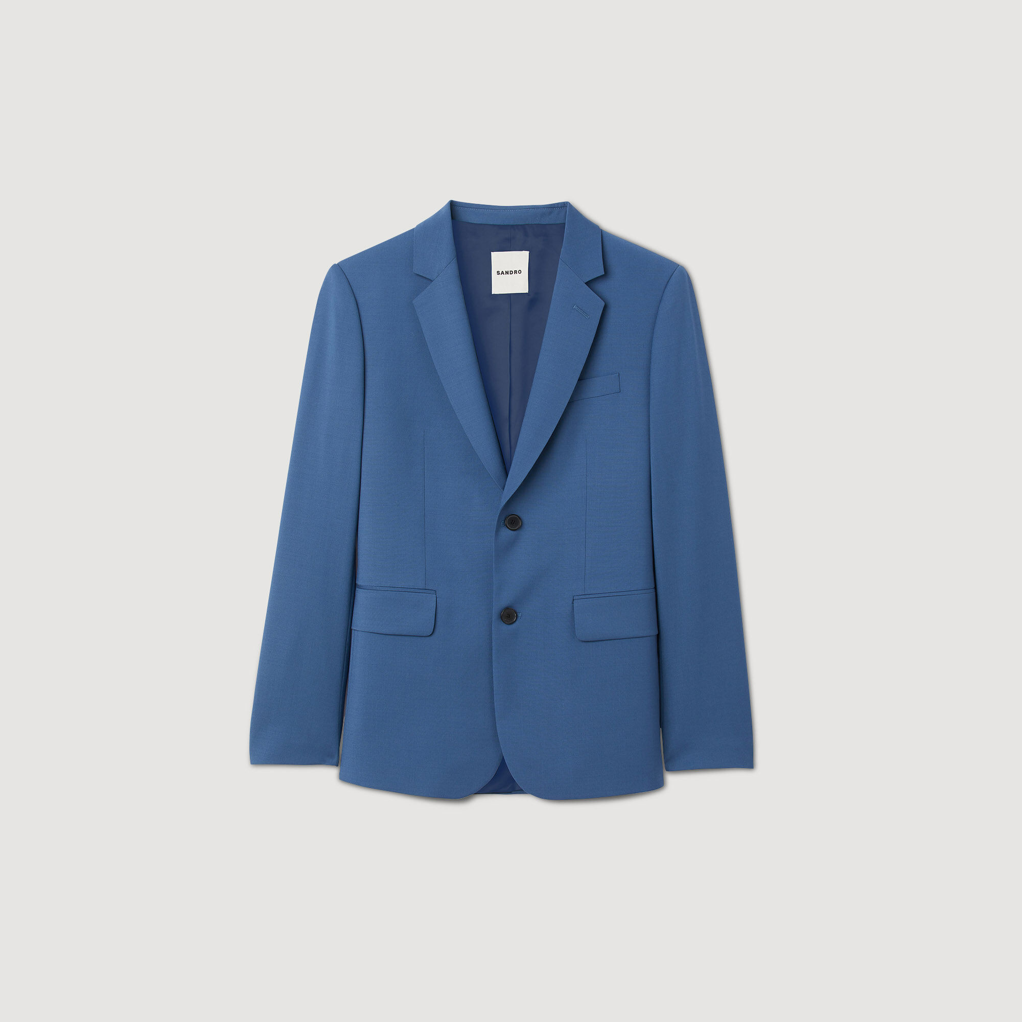 Sandro on sale blue jacket