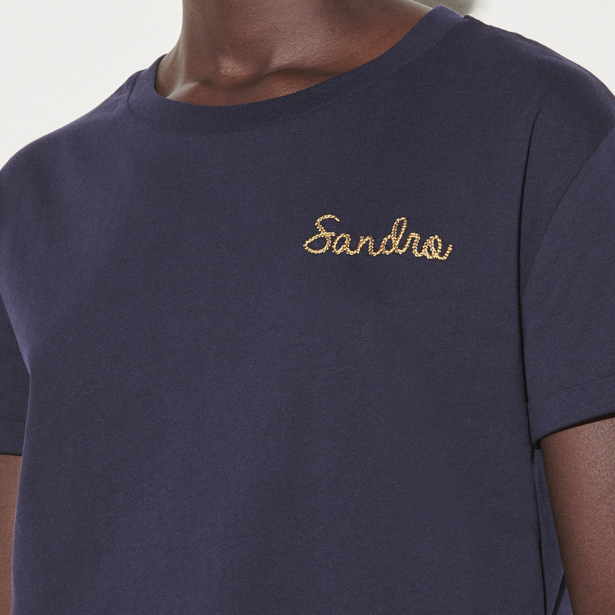 Tee shirt top sandro logo