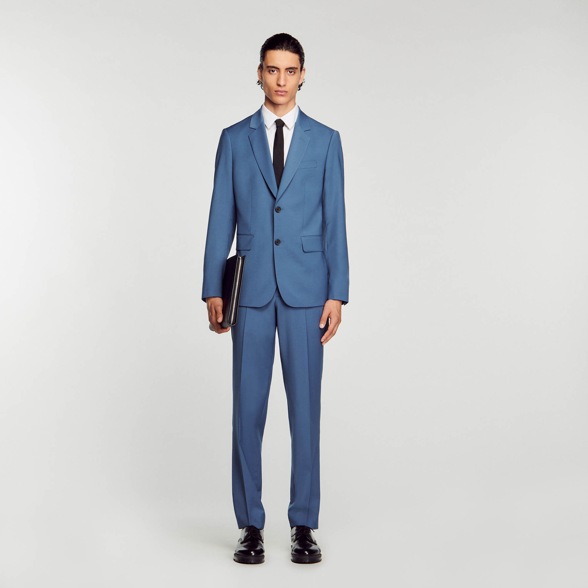 Sandro blue jacket sale
