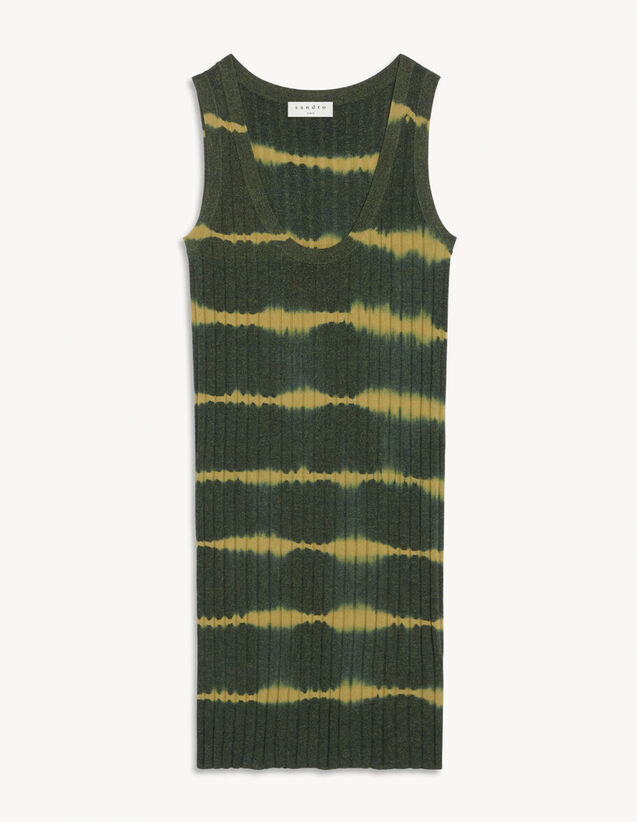 Sandro Tie-dye vest top. 1