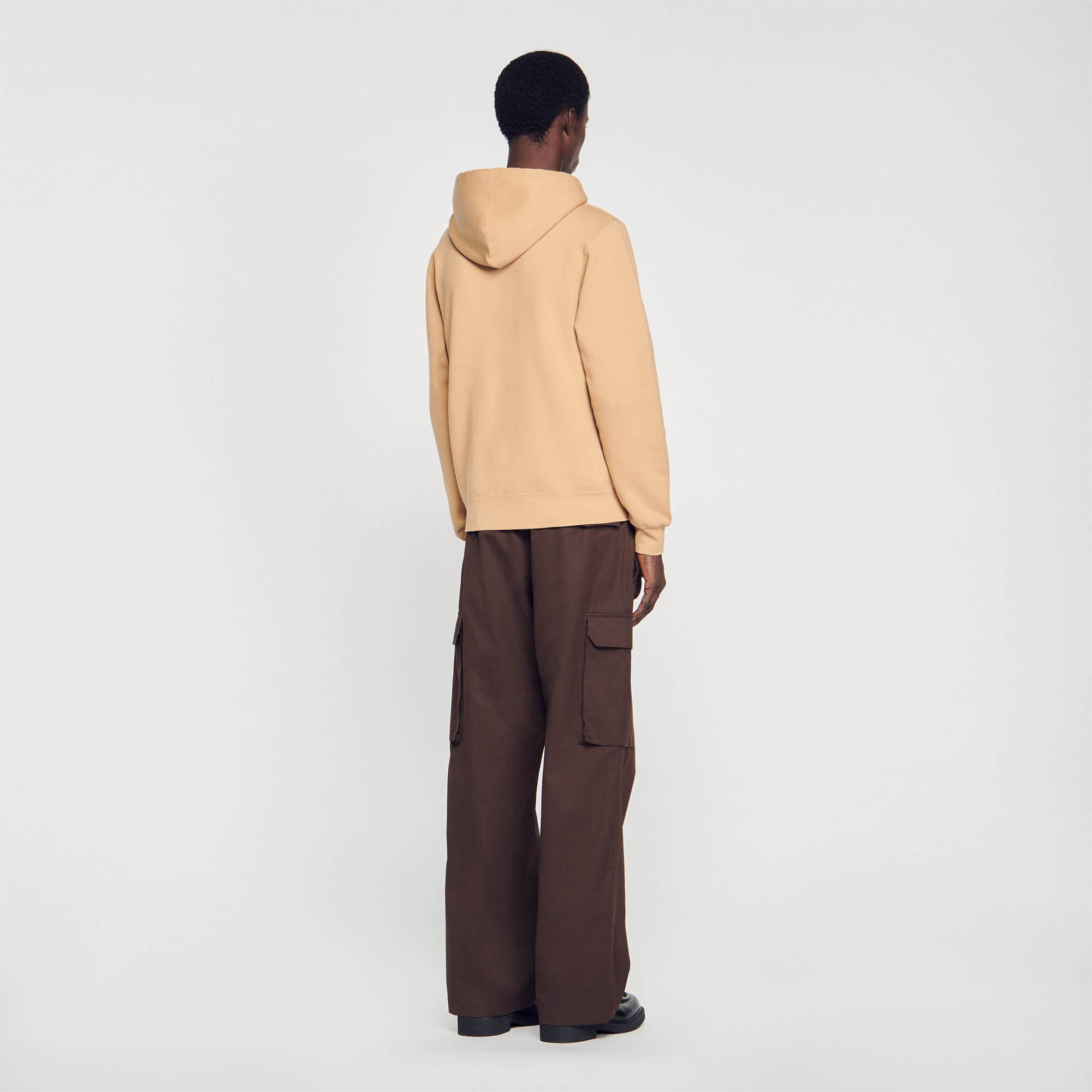 Hoodie Embroidered hoodie See All Sandro Paris