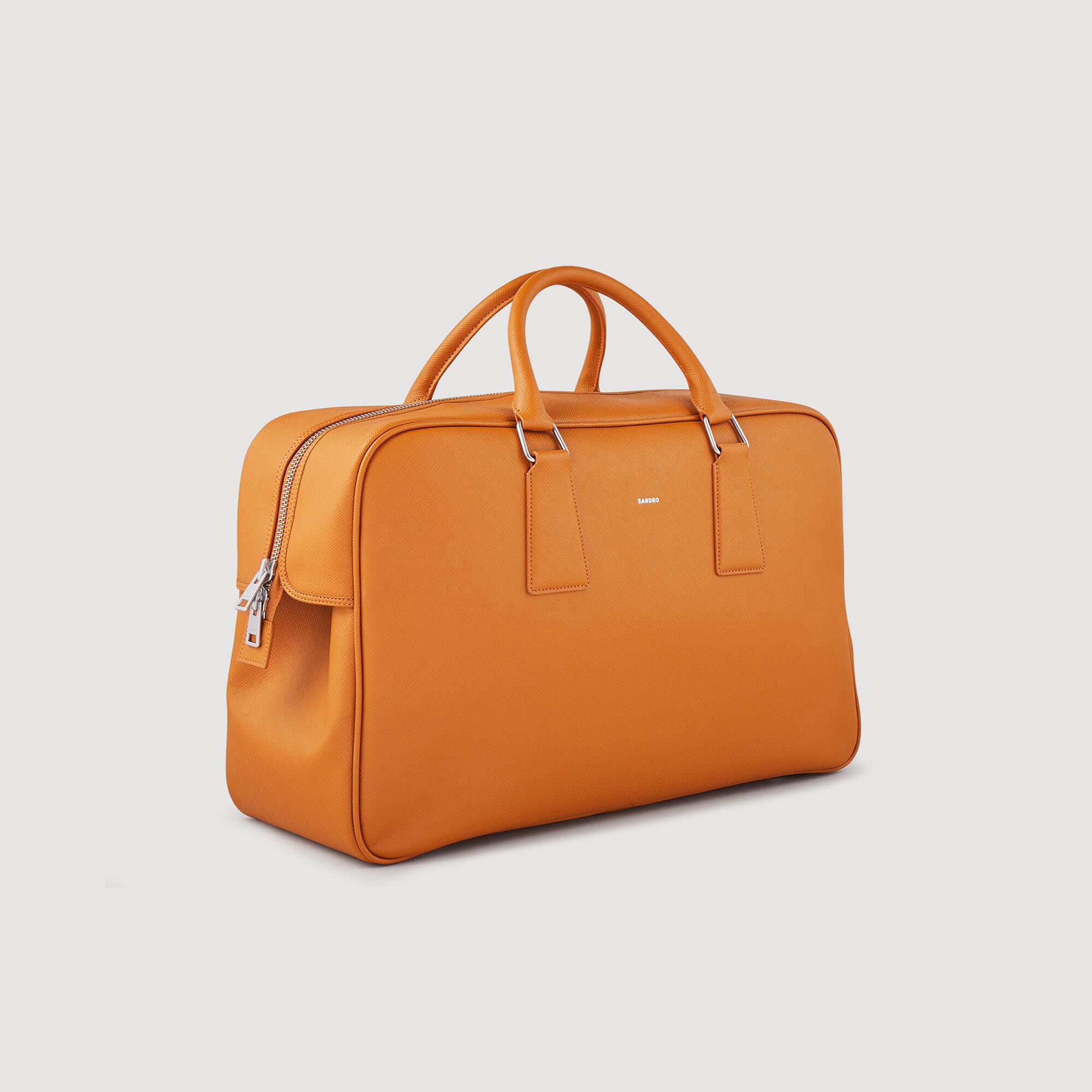 Leather weekend bag