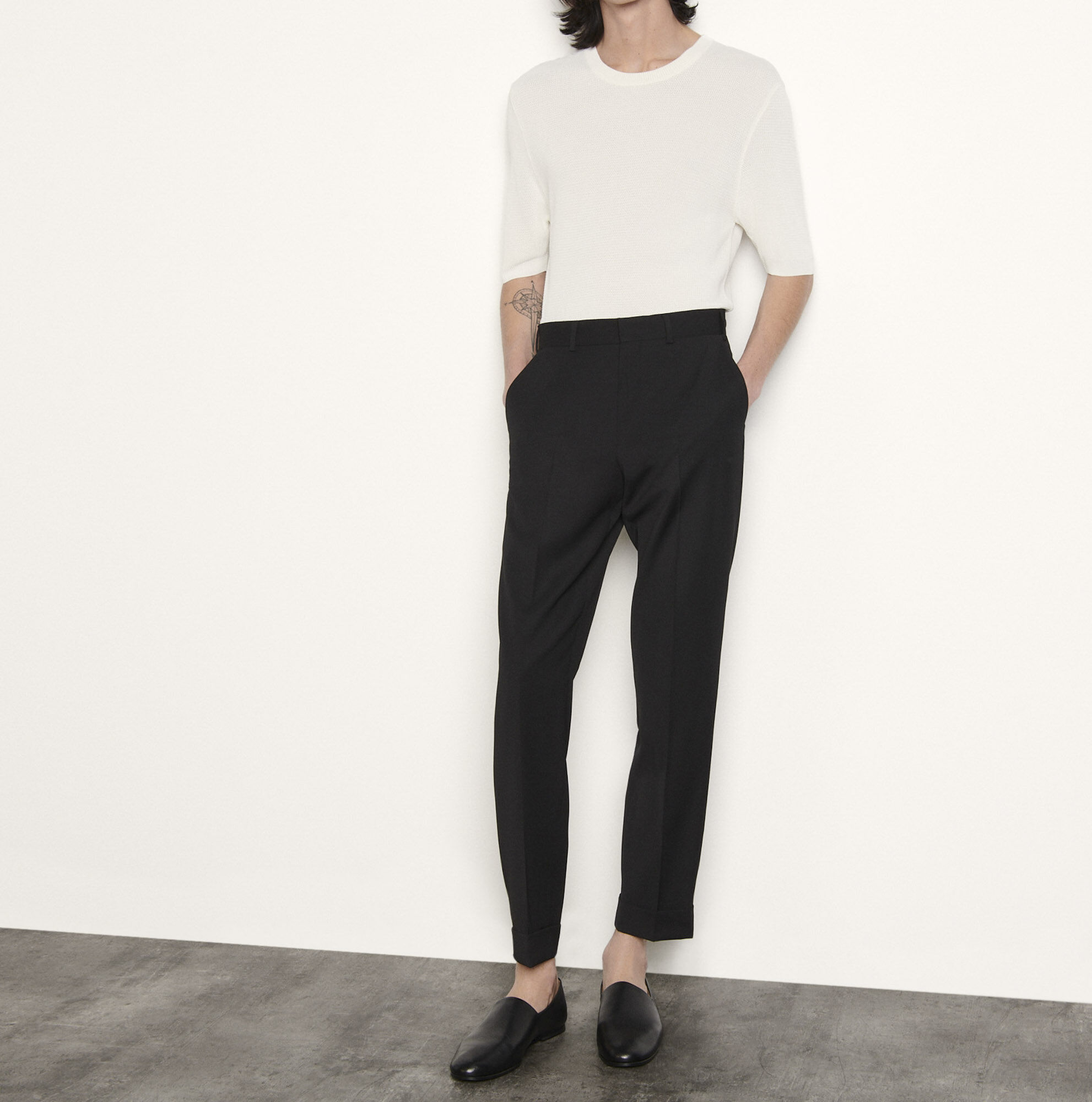 wool trousers