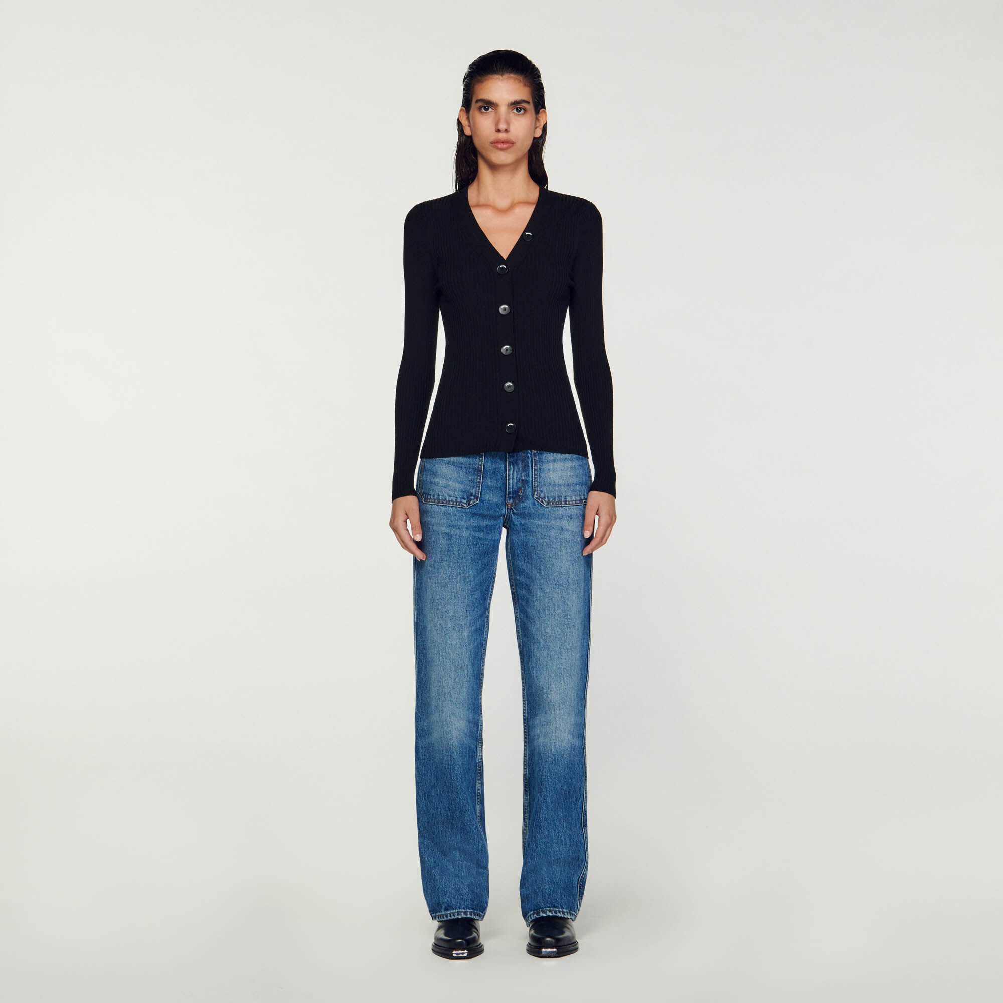 Sandro long on sale cardigan