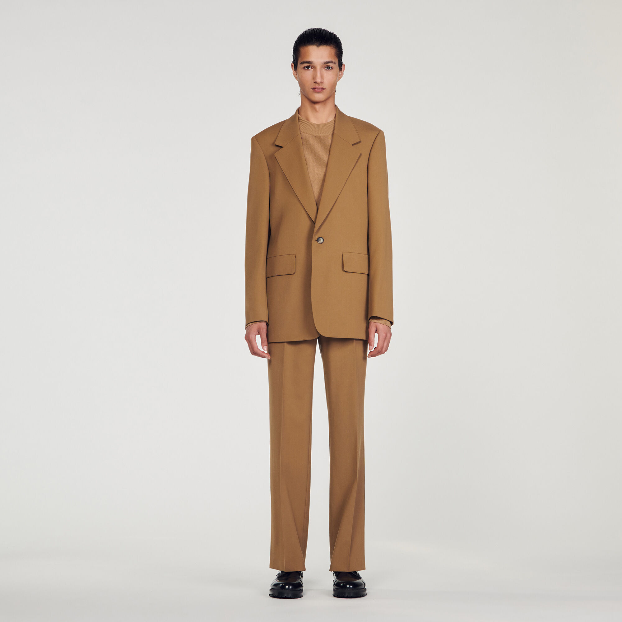 Mode Wool suit jacket Suits Blazers Sandro Paris