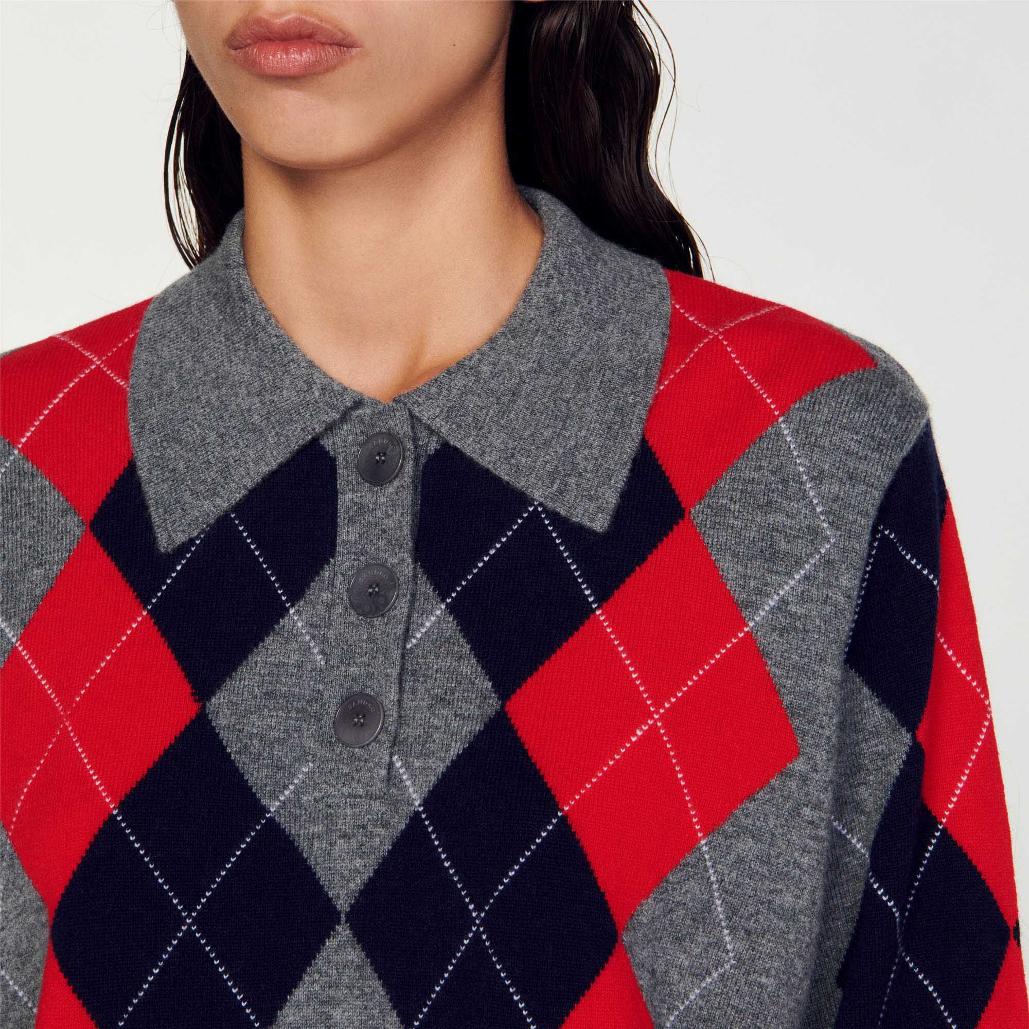 Sandro sales red sweater