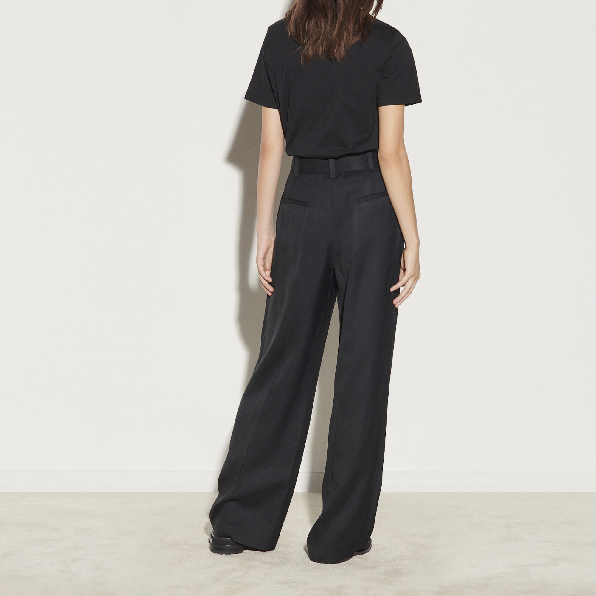sandro high waisted pants