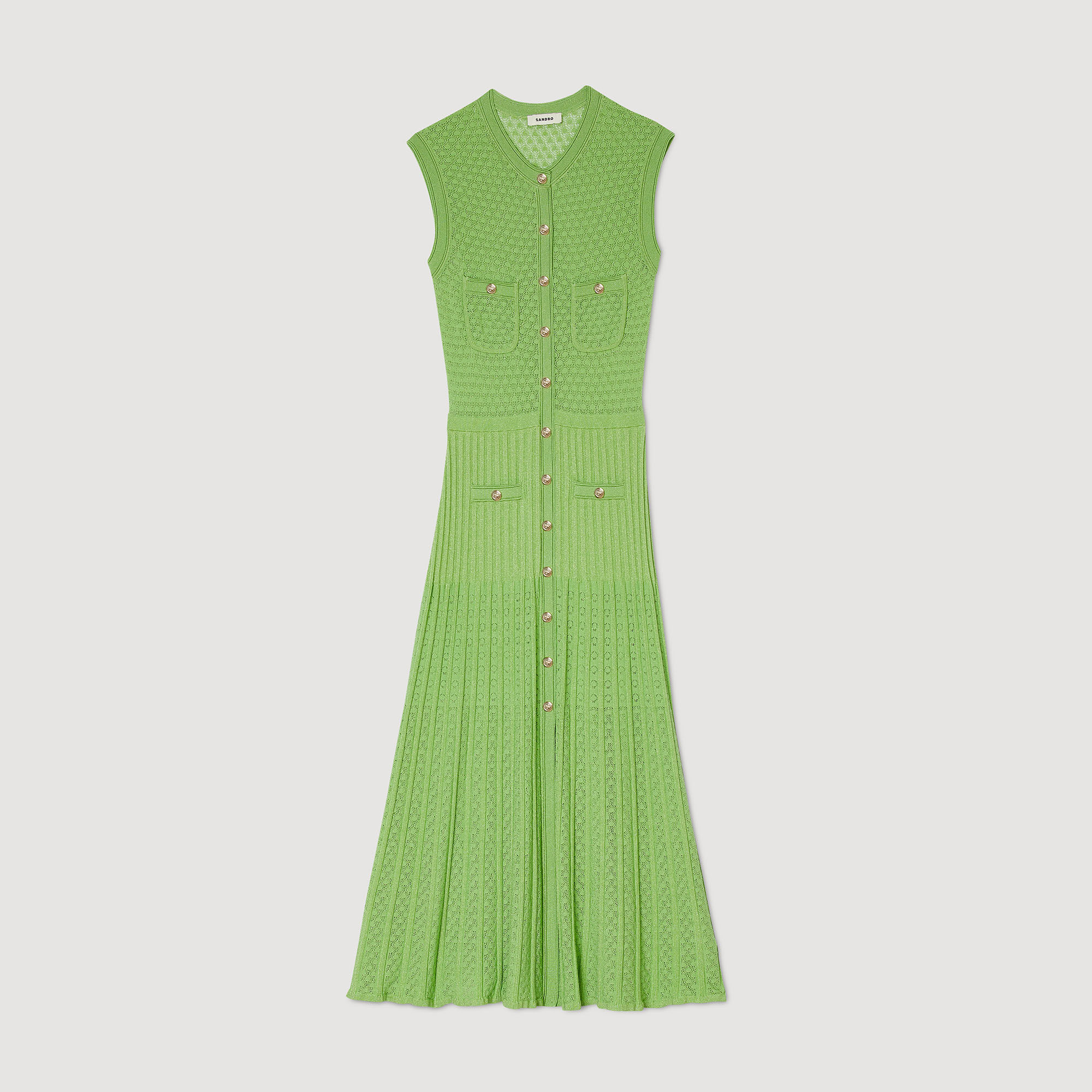 Sandro paris sales green dress