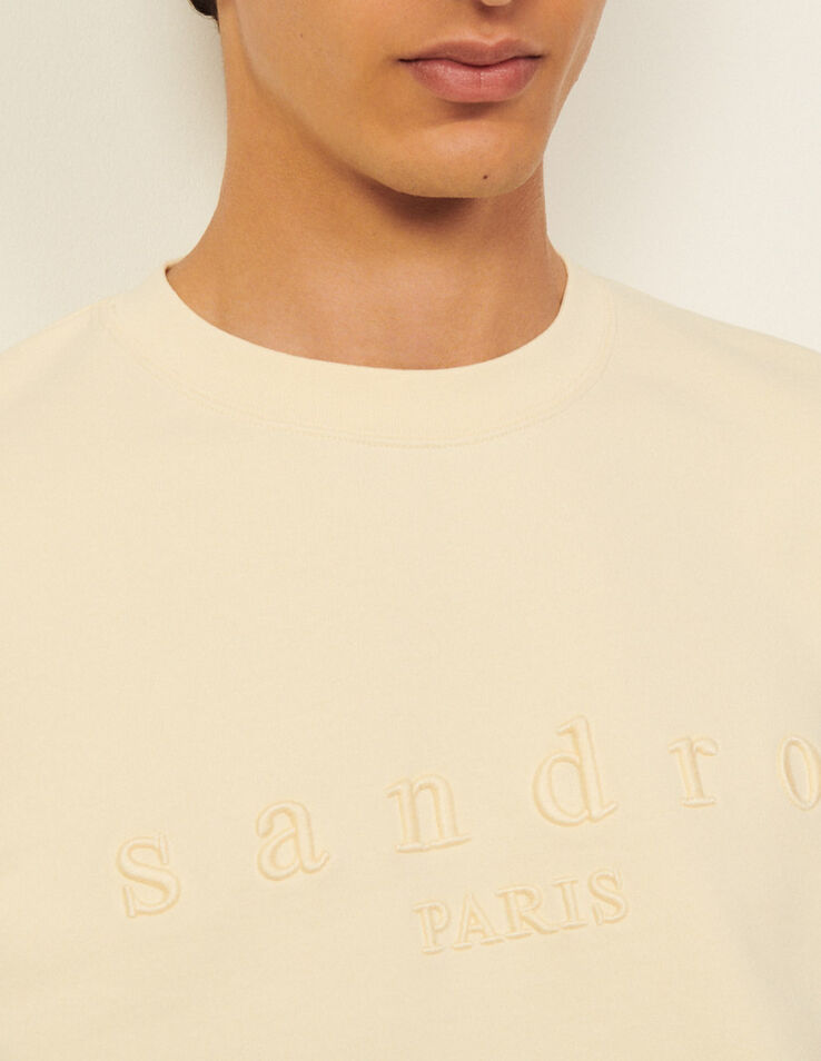 Sandro Sweatshirt with Sandro embroidery. 2