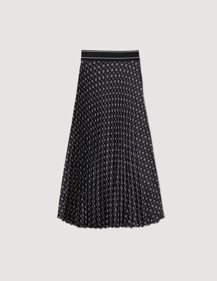 Sandro Long pleated skirt Login to add to Wish list. 1