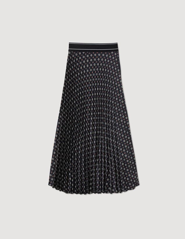 Sandro Long pleated skirt. 2