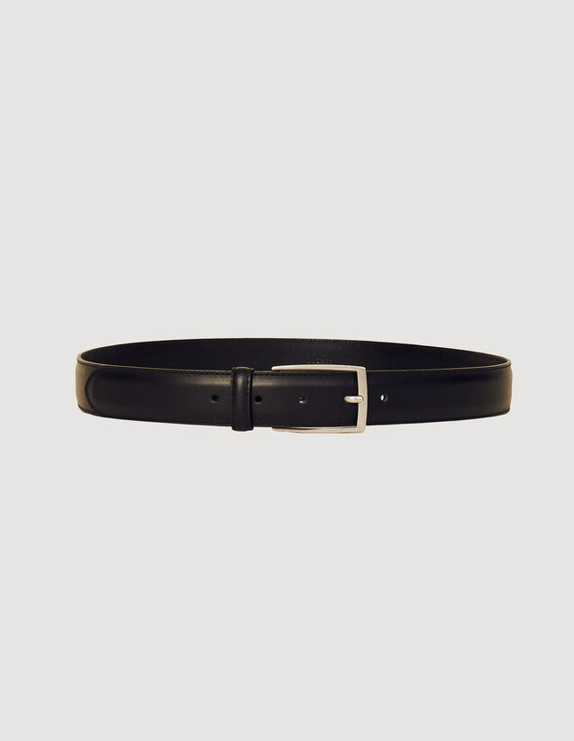 Sandro Smooth leather belt. 1