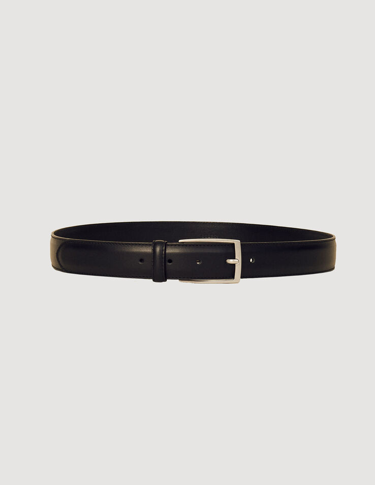 Sandro Smooth leather belt. 2