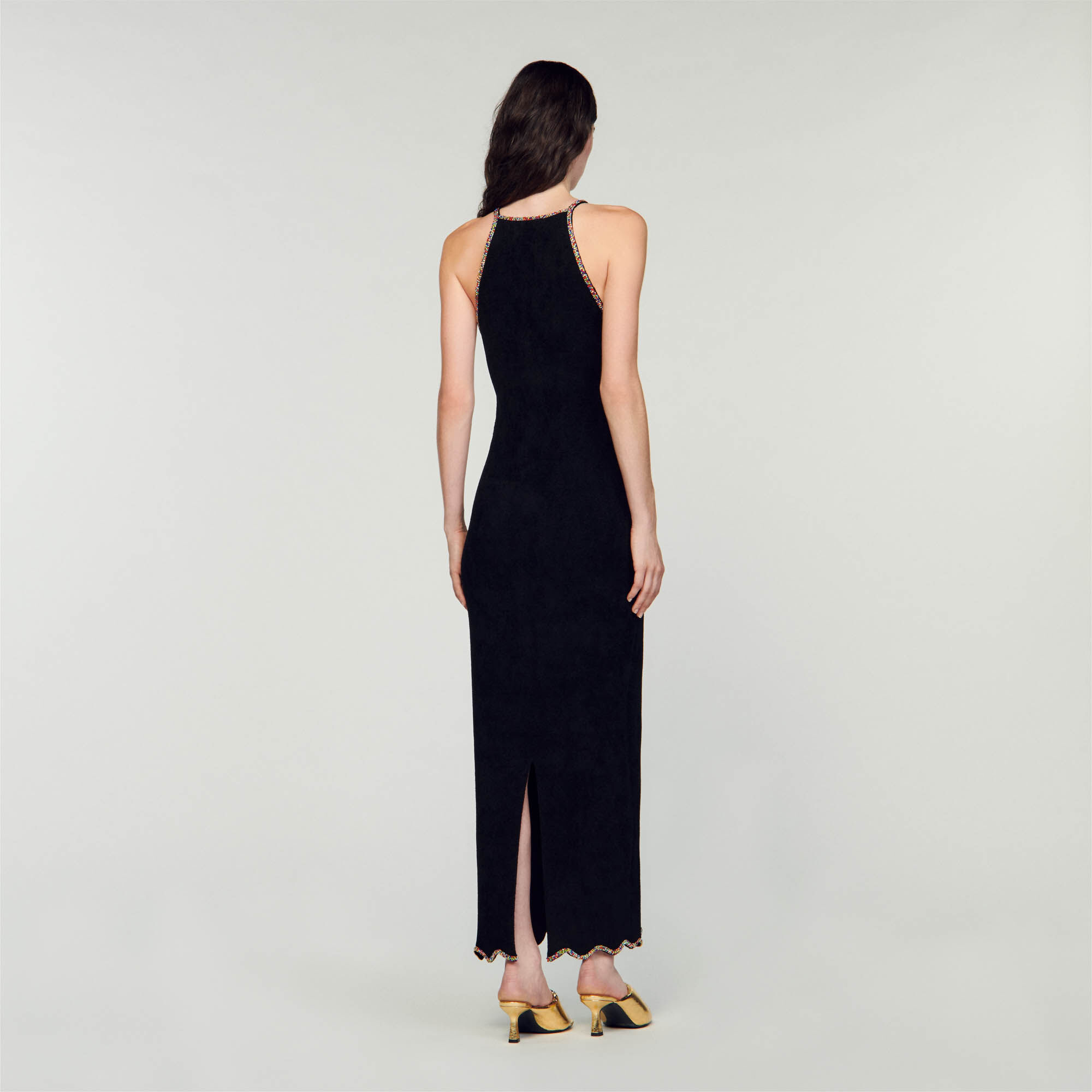 Nolwen Sleeveless maxi dress Dresses Sandro Paris