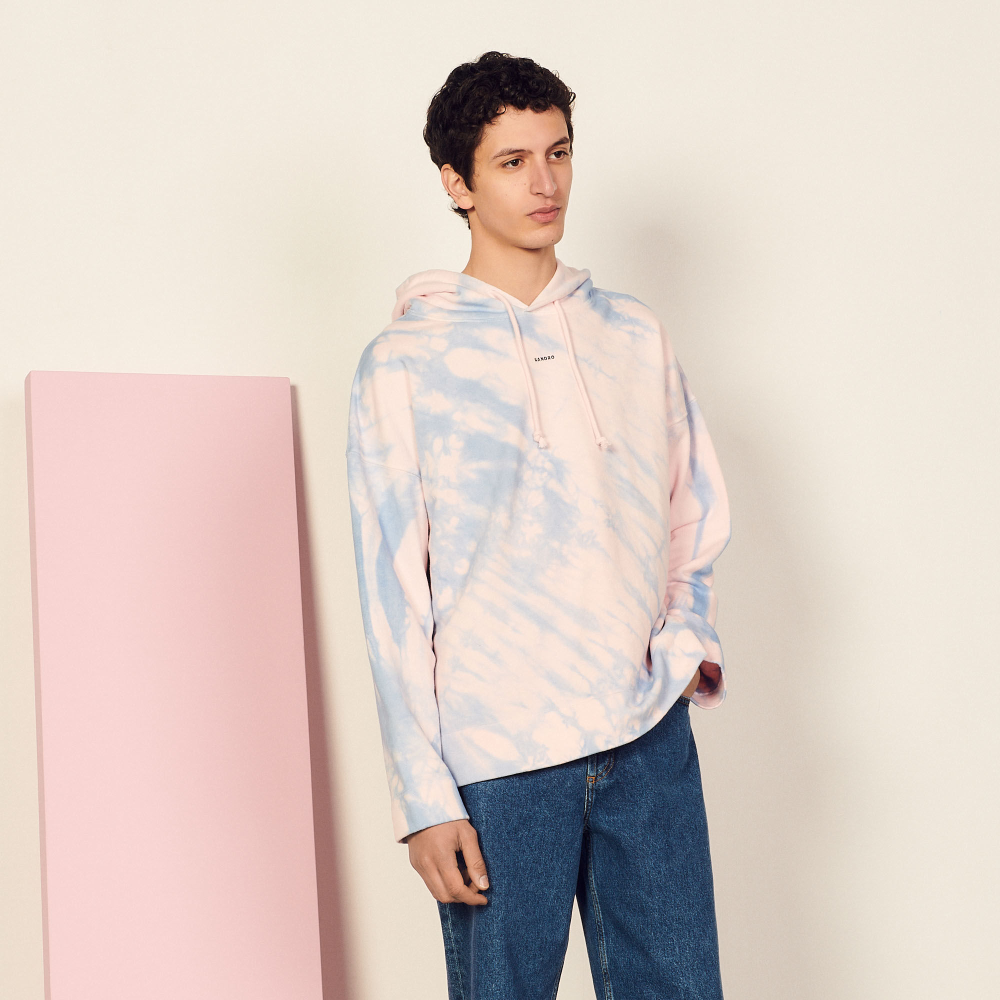 Sandro tie dye sweatshirt clearance