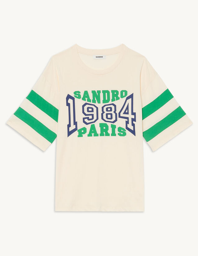 Slogan T-shirt - T-shirts | Sandro Paris