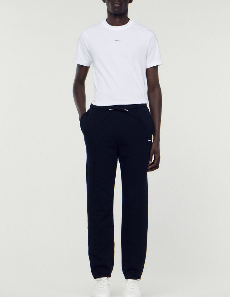 Sandro Embroidered fleece jogging bottoms Login to add to Wish list. 1