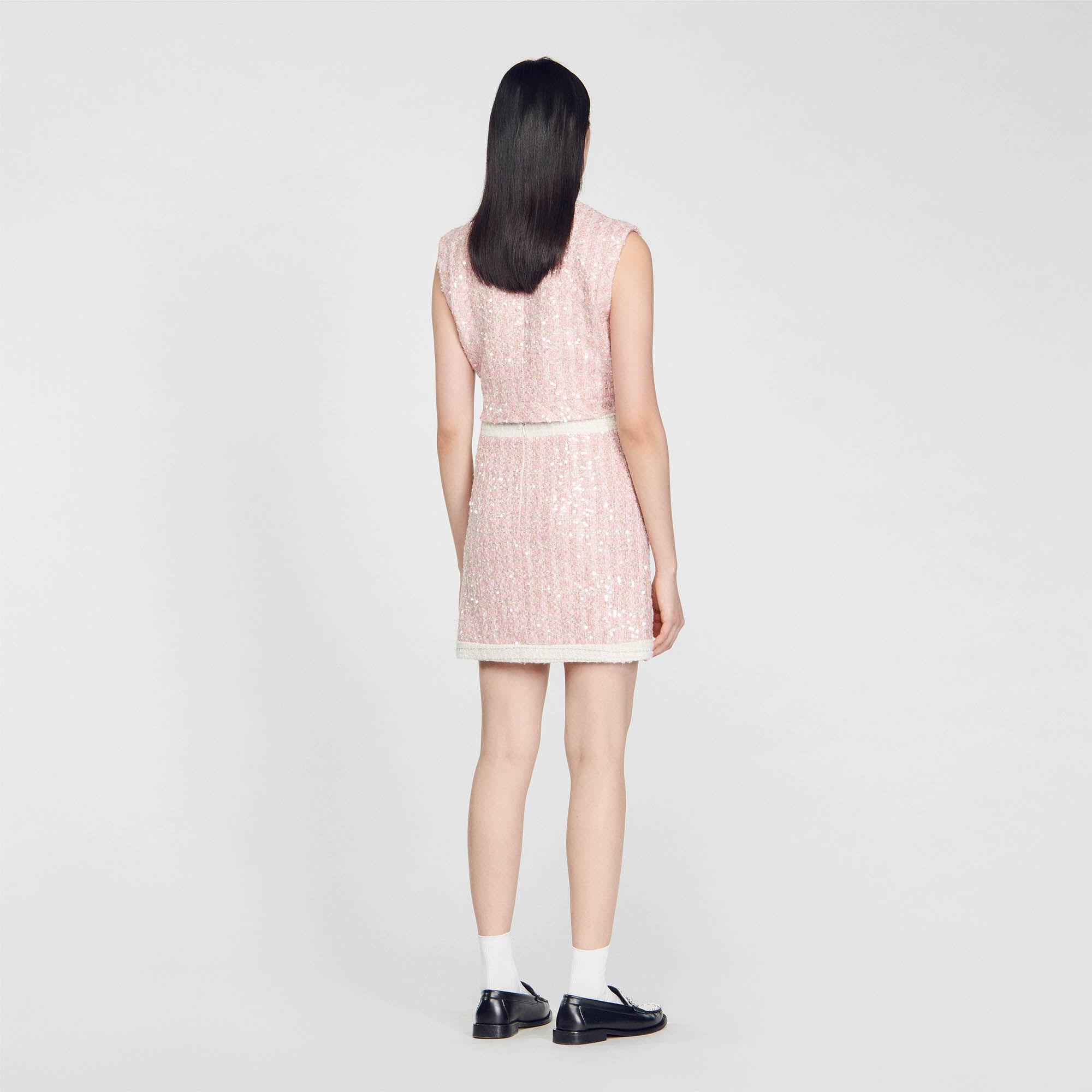 Sandro peaches lace dress sale