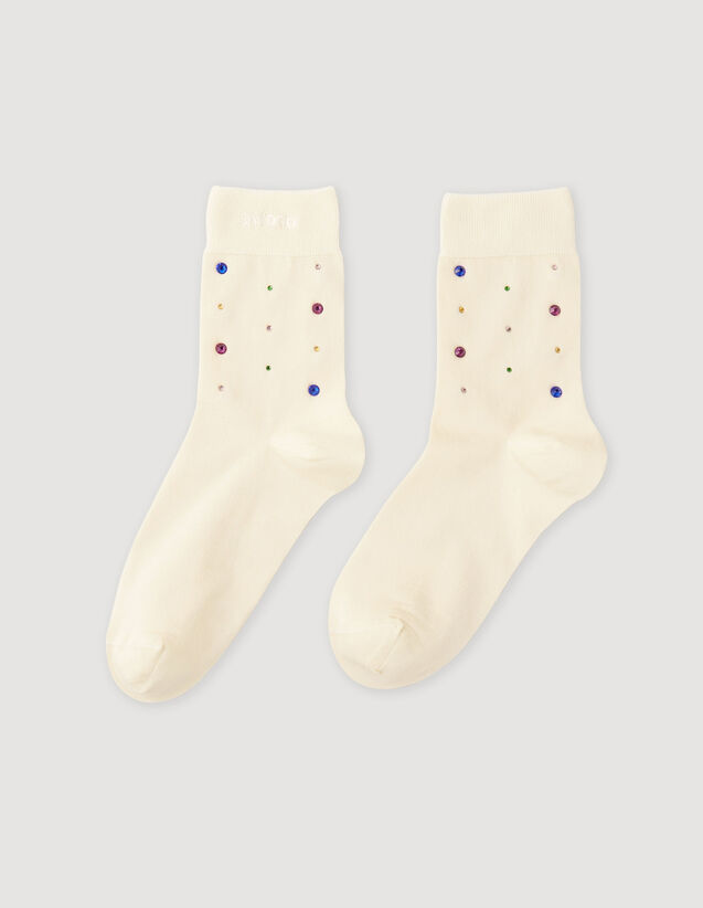 Sandro Rhinestone socks. 2