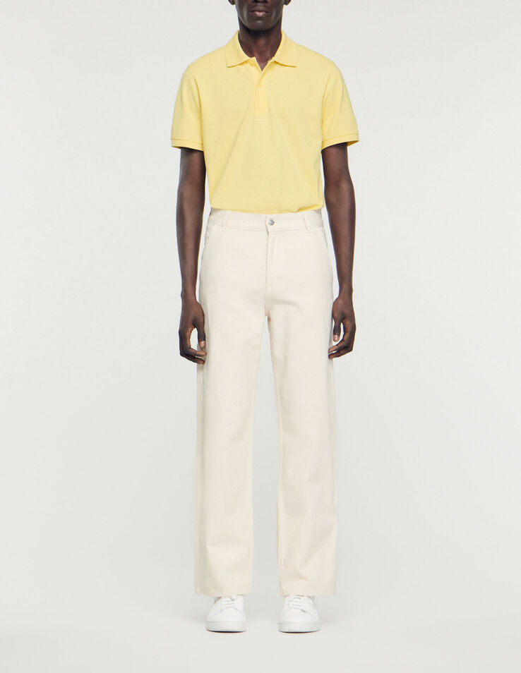 Sandro Rubber logo polo shirt. 1 Sandro Rubber logo polo shirt. 1