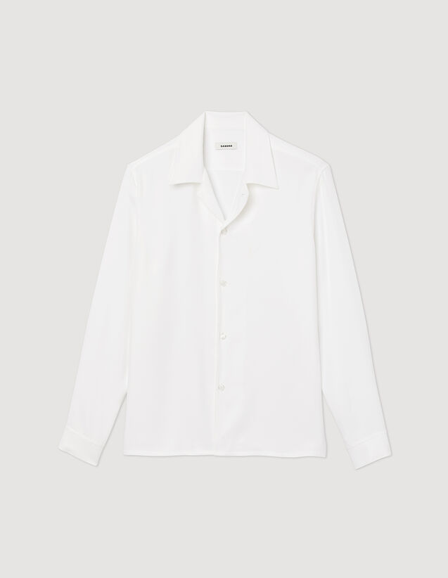 Sandro Floaty shirt with spread collar Login to add to Wish list. 2