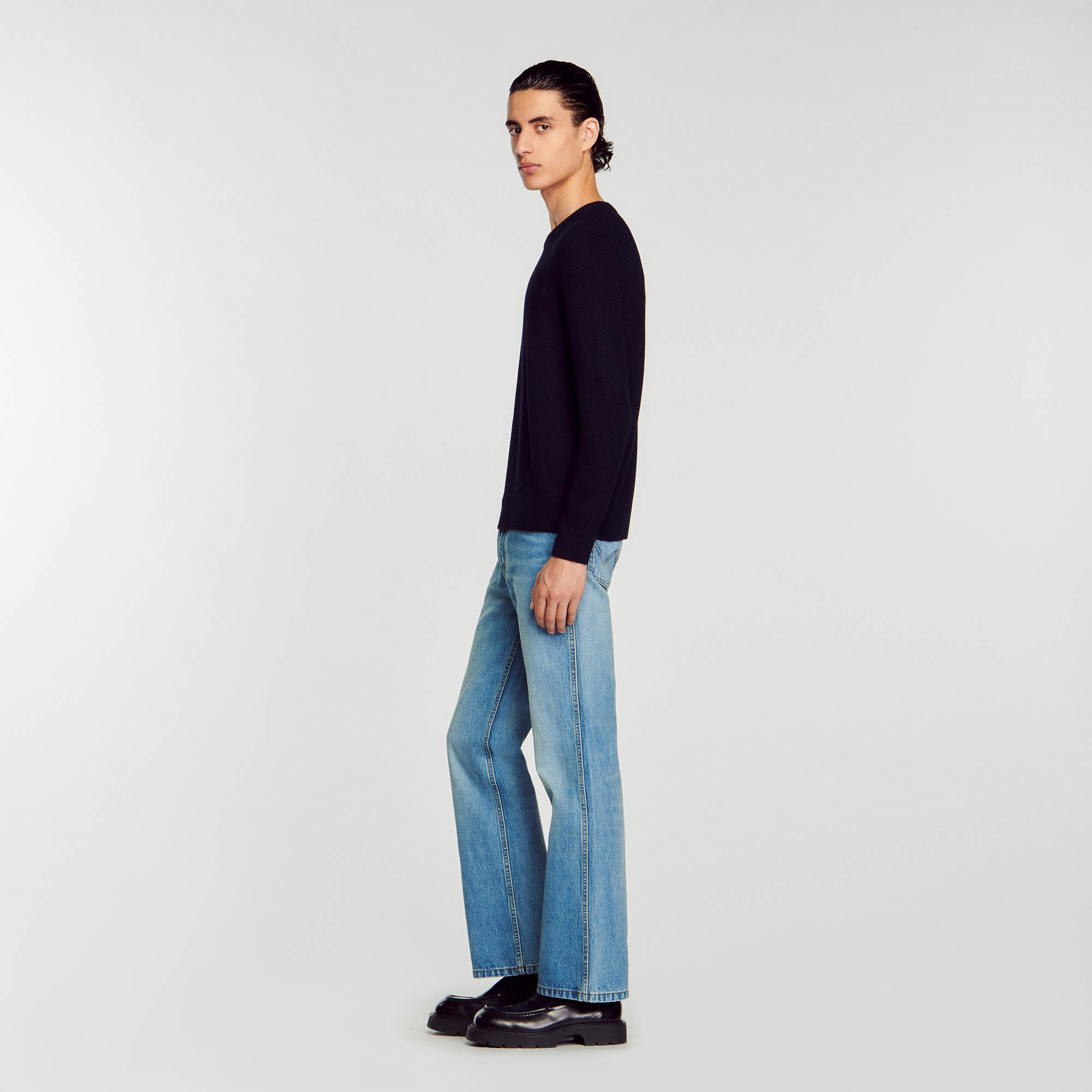 Sandro deals blue sweater