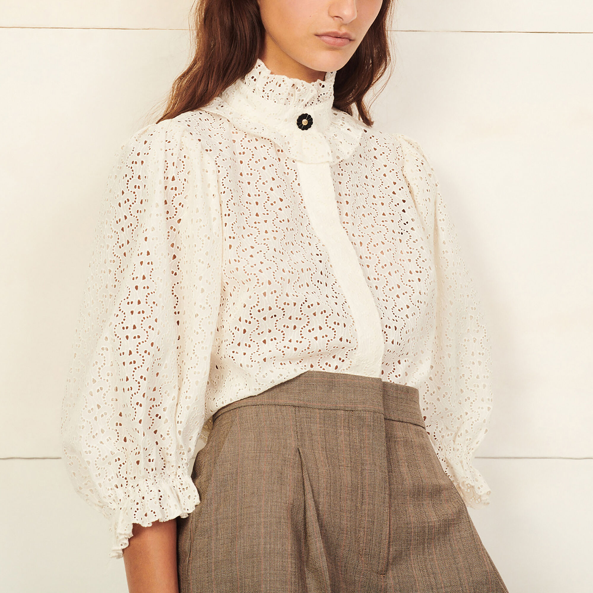 Sandro paris blouse clearance