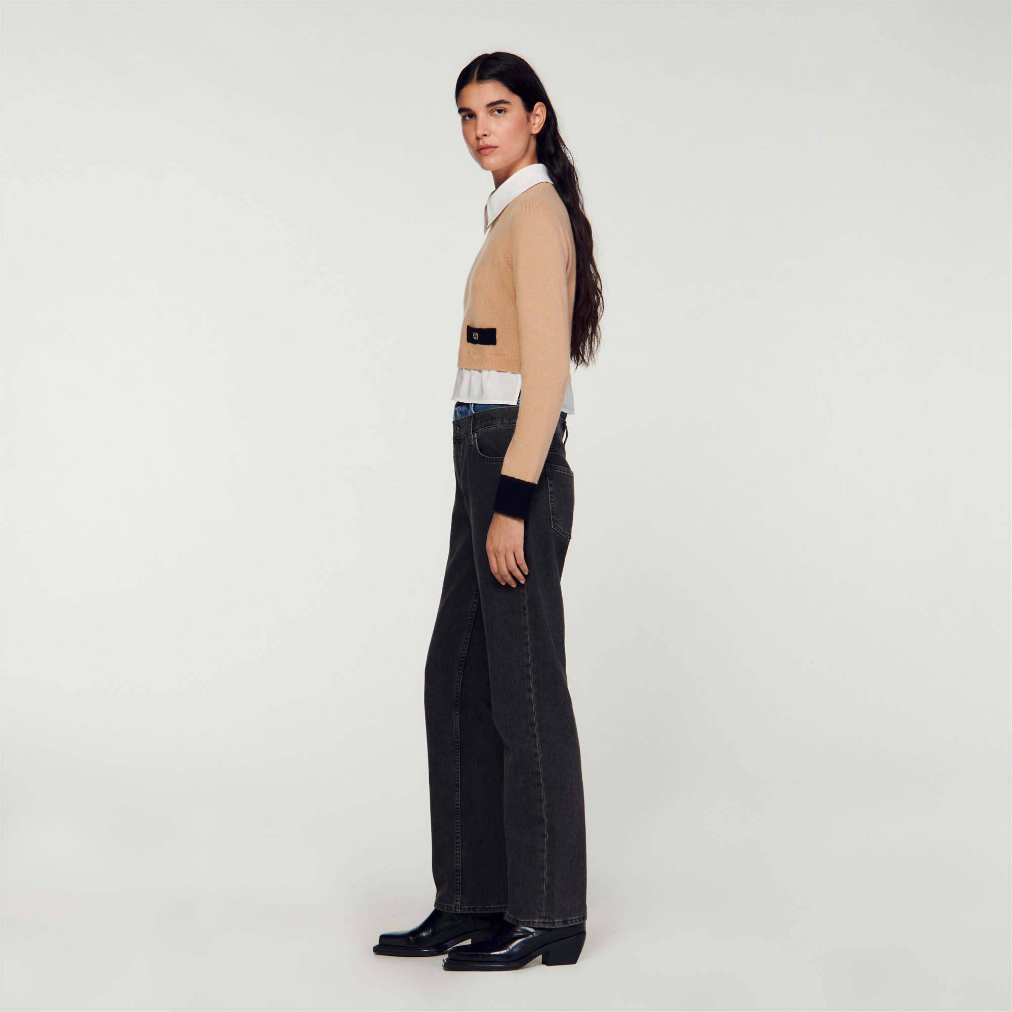 Sandro cashmere sweater hot sale
