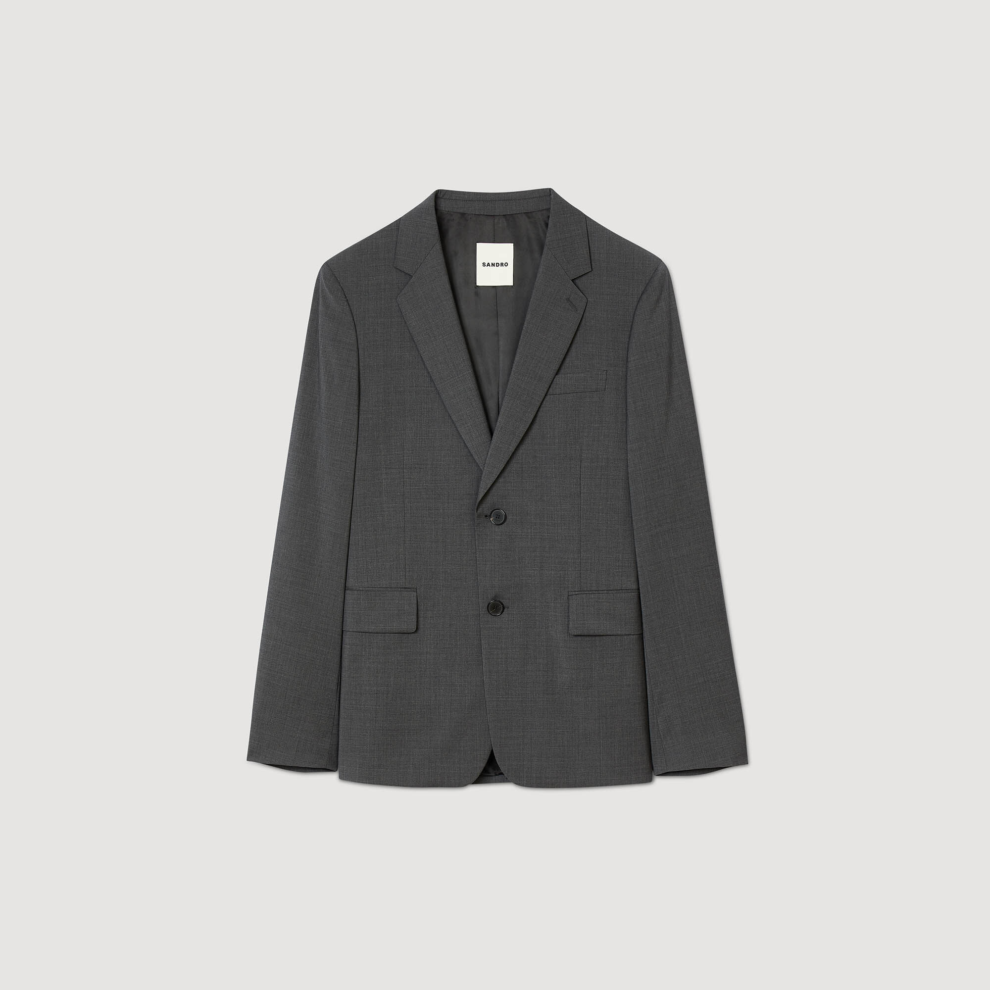 Formal Wool suit jacket Suits Blazers Sandro Paris