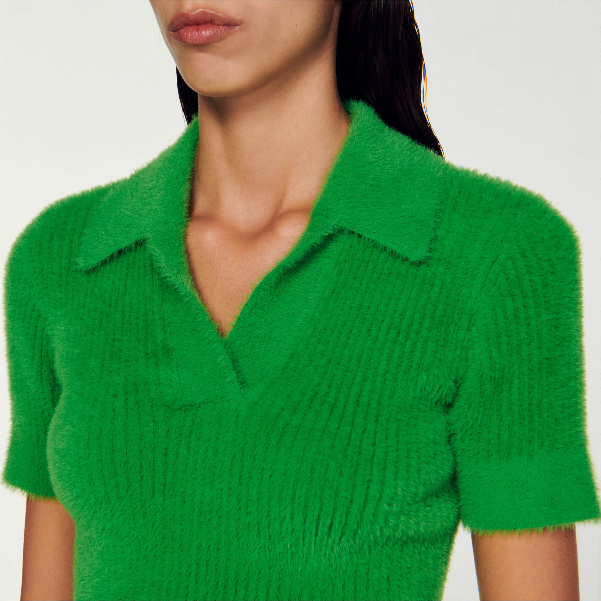Sandro green on sale sweater
