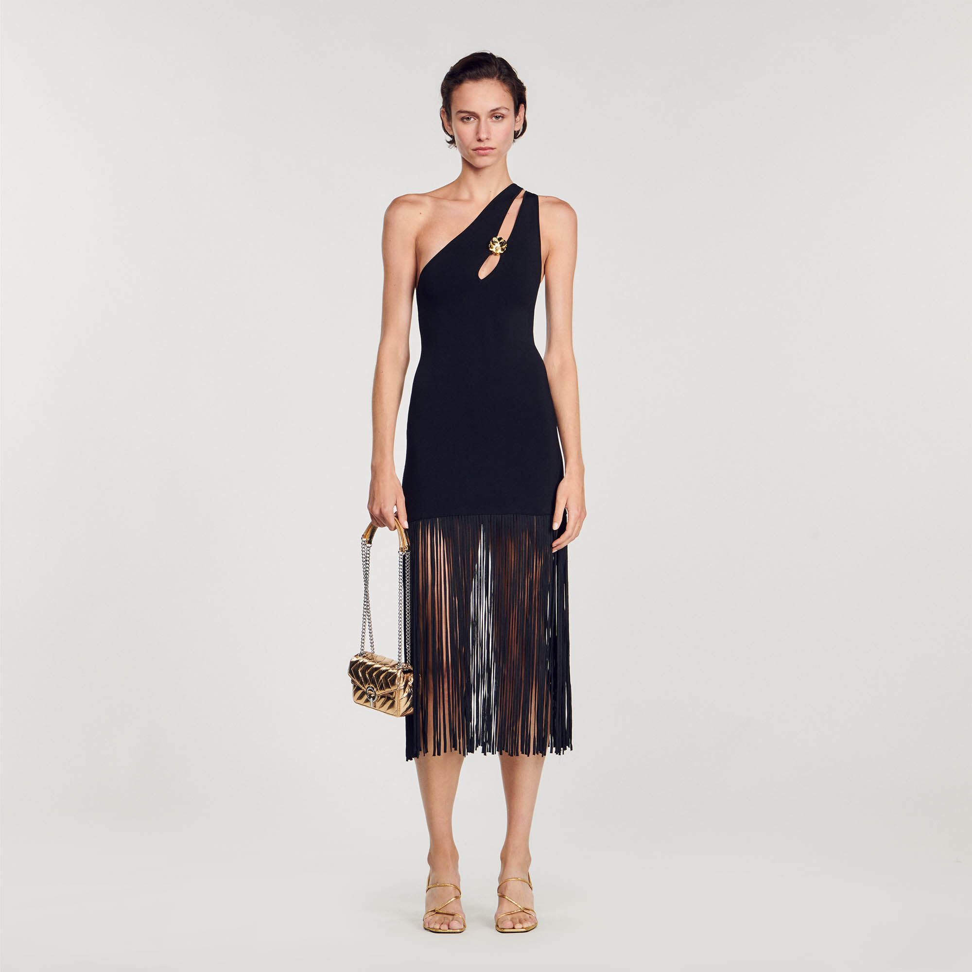 Sandro paris hotsell black dress