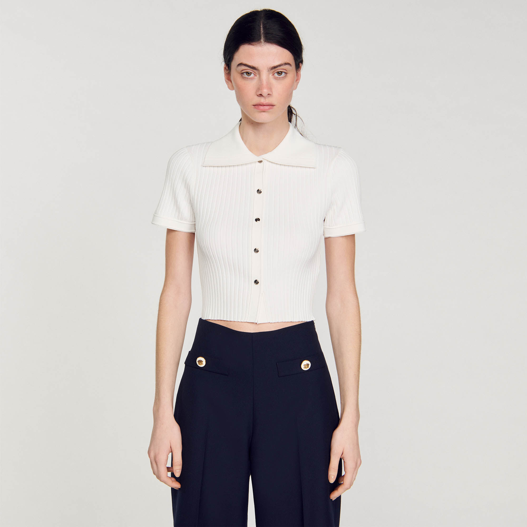 White jumper shop short