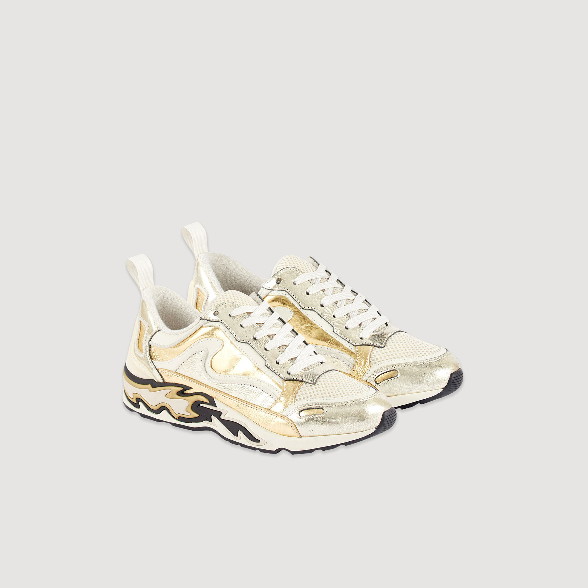 Basket sandro flame homme clearance