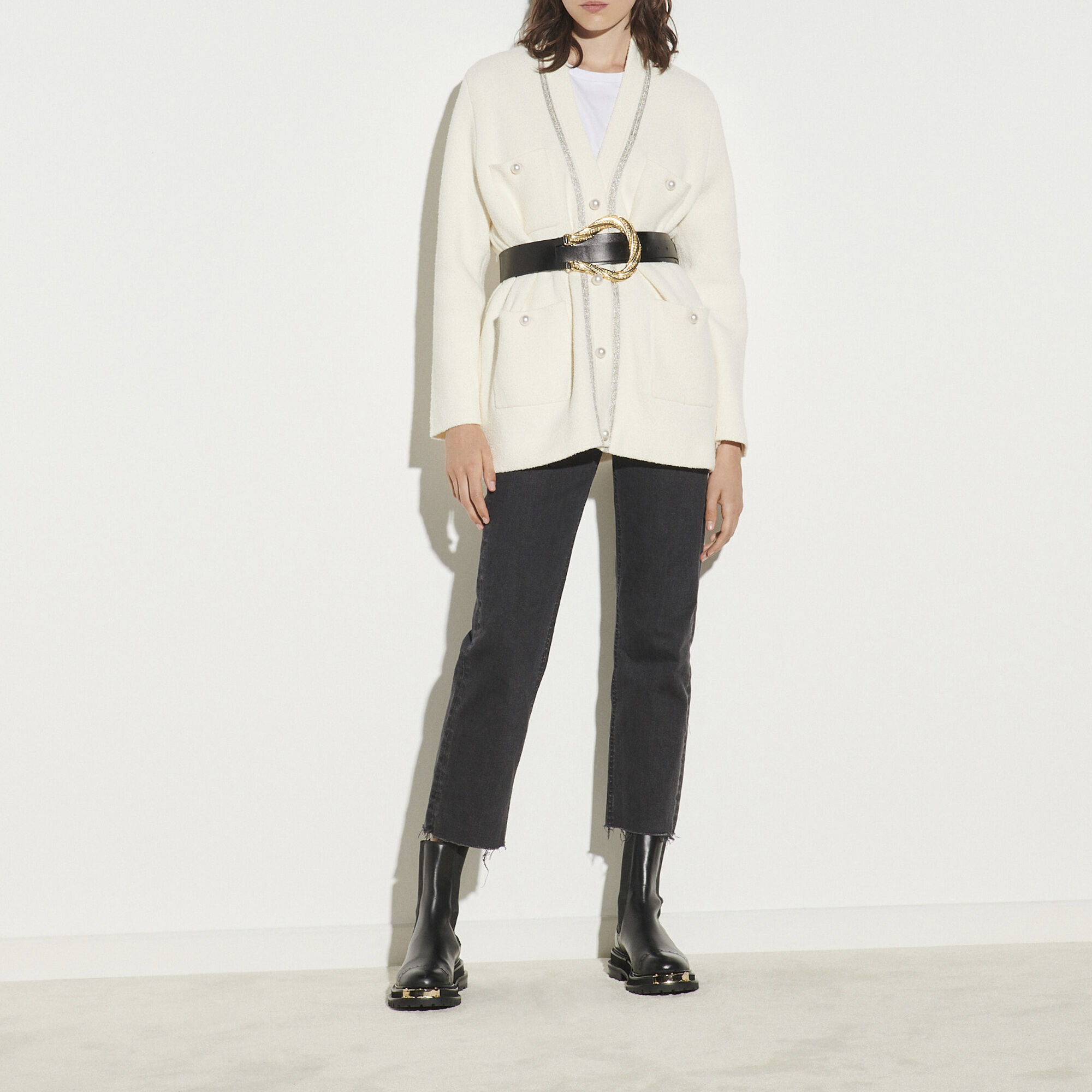 sandro paris cardigan