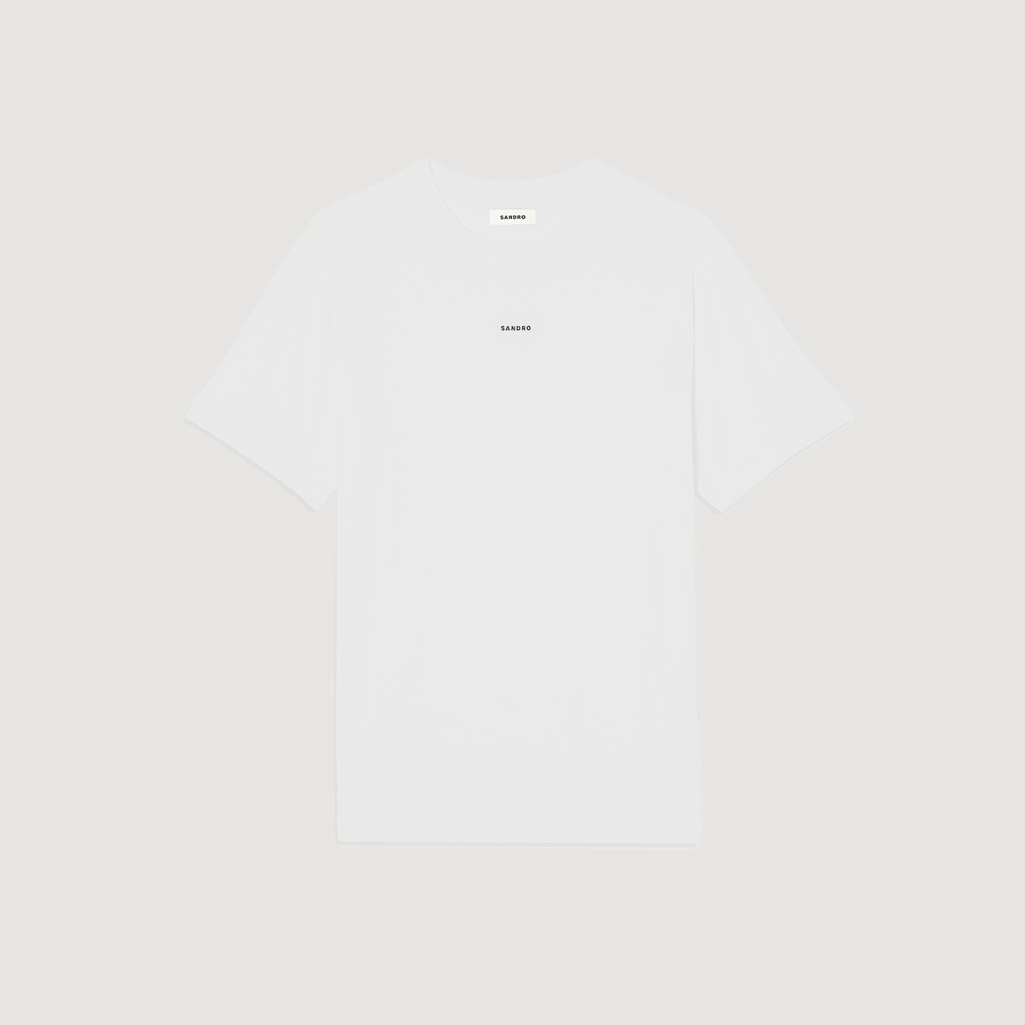 Sandro white t shirt clearance
