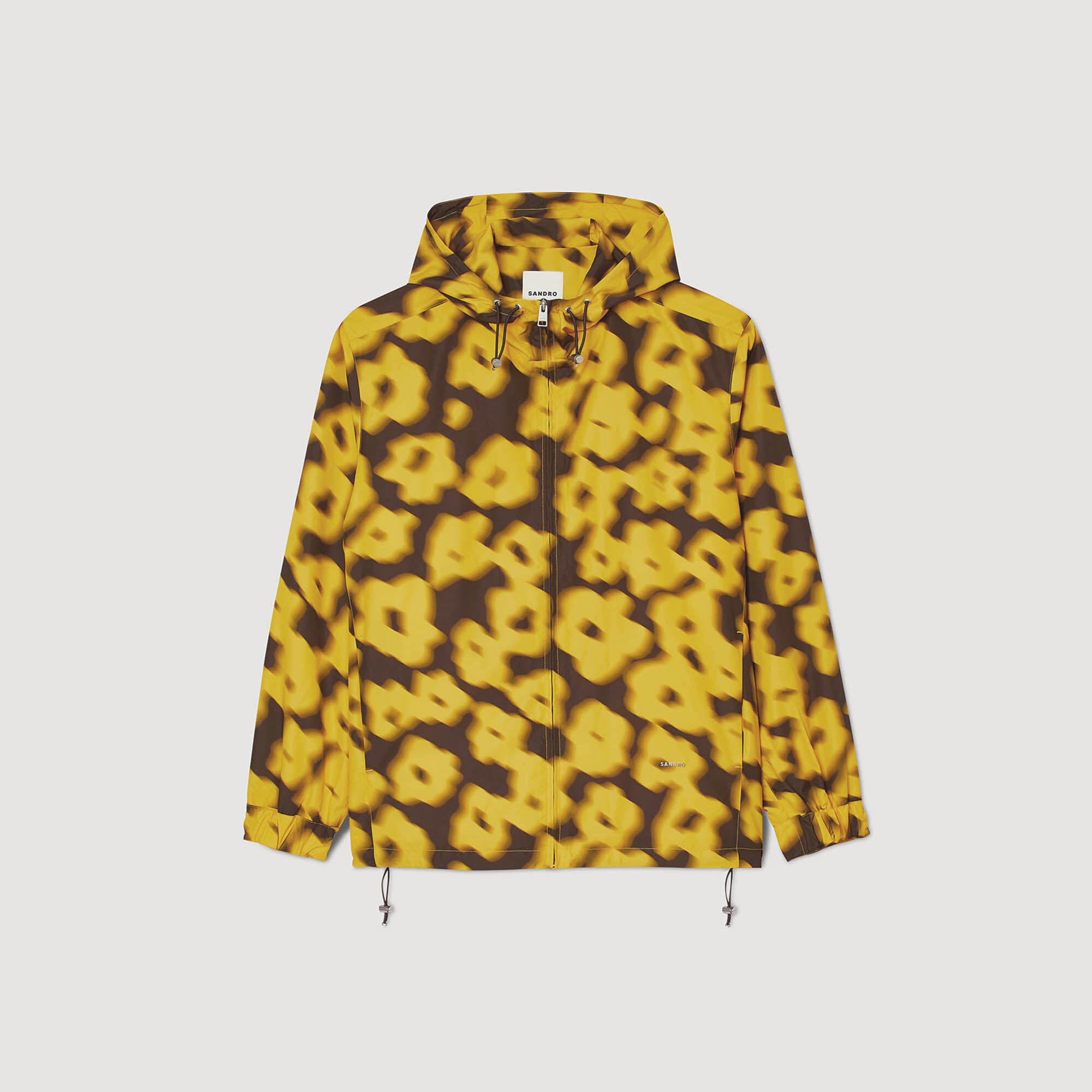 Blurry Flower Floral print jacket Jackets Sandro Paris