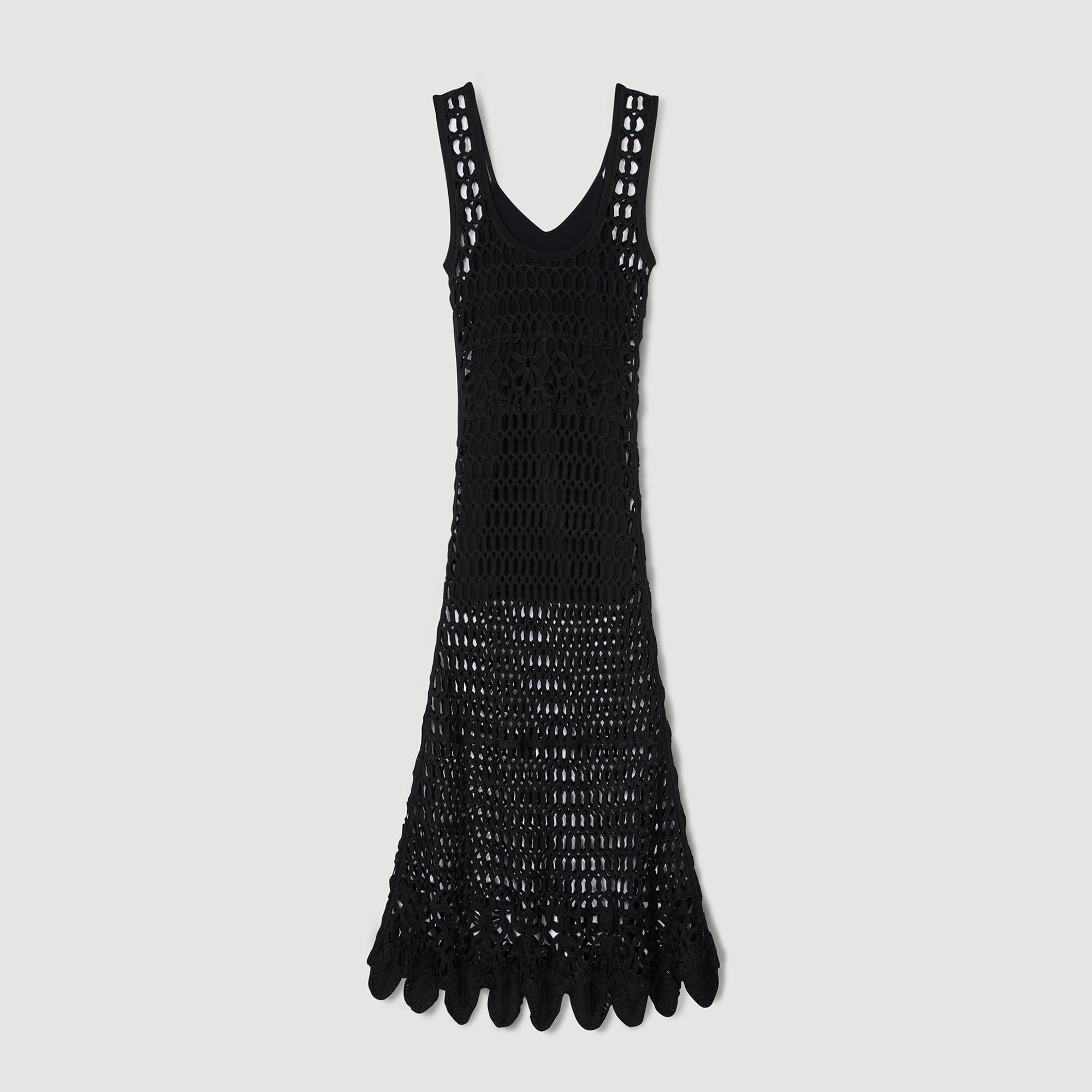 Regina Crochet dress Dresses Sandro Paris