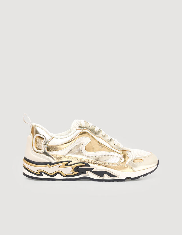 Flame sneakers Champagne US_Womens
