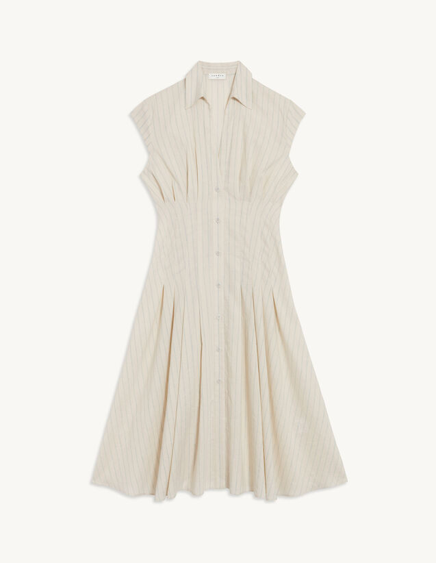 Sandro Striped shirt dress Select a size and. 1