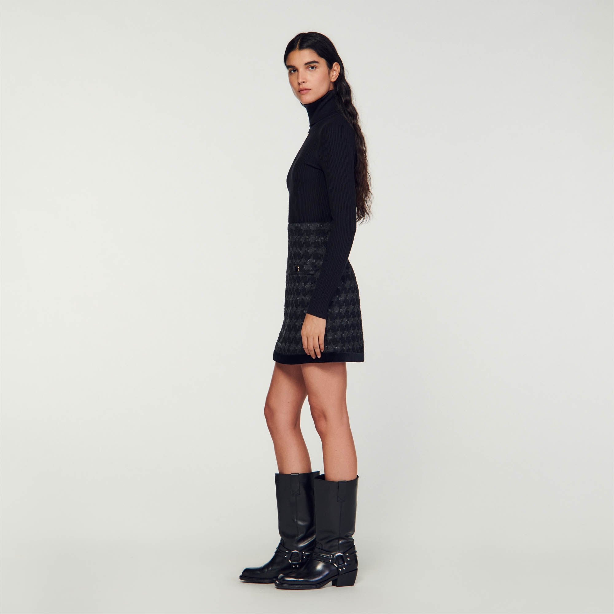 Tweed mini skirt 50 online