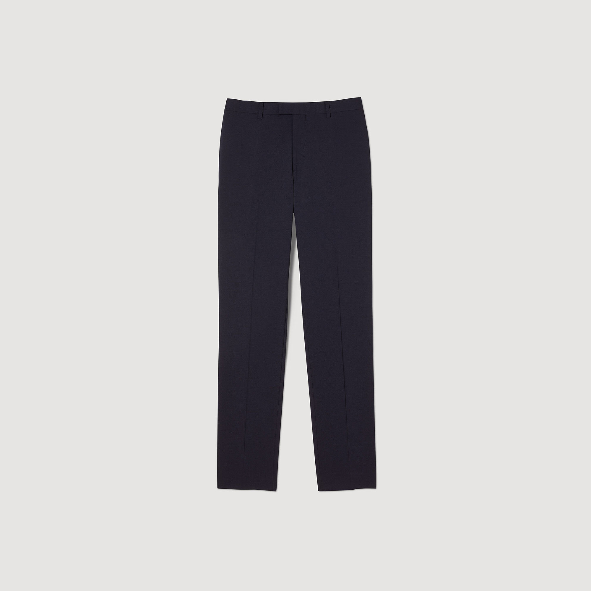 Classic wool suit pants