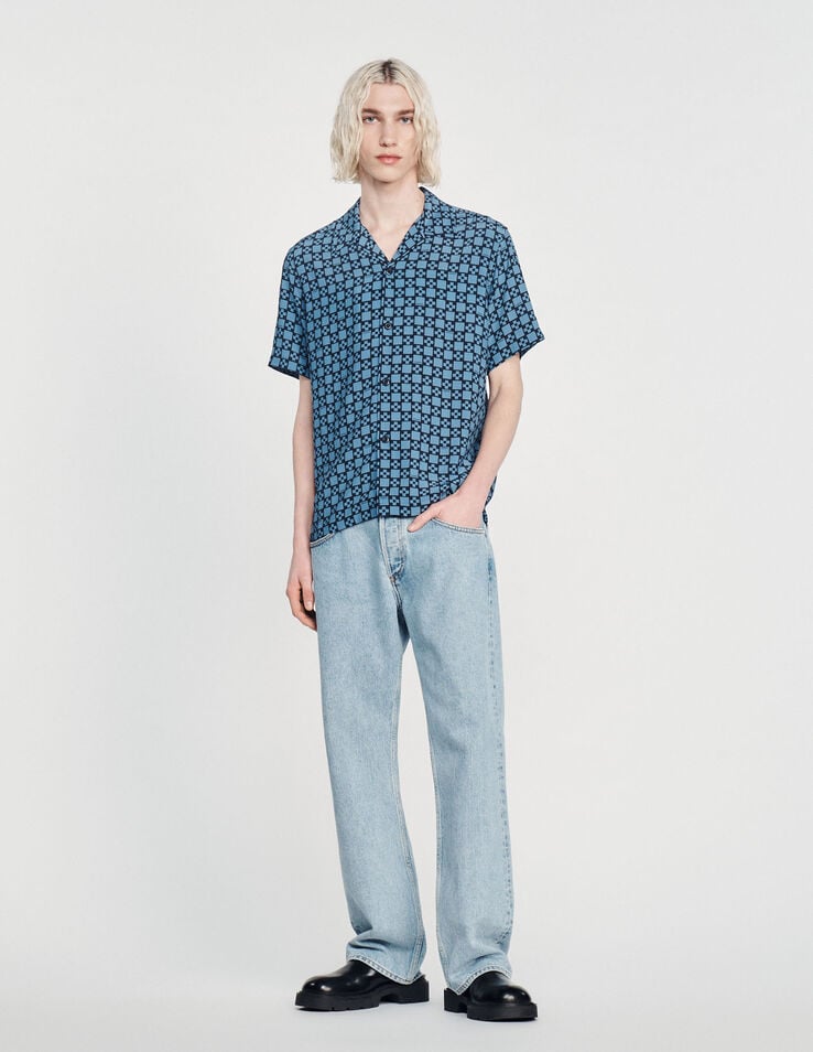 Sandro Flowing short-sleeved shirt Login to add to Wish list. 1