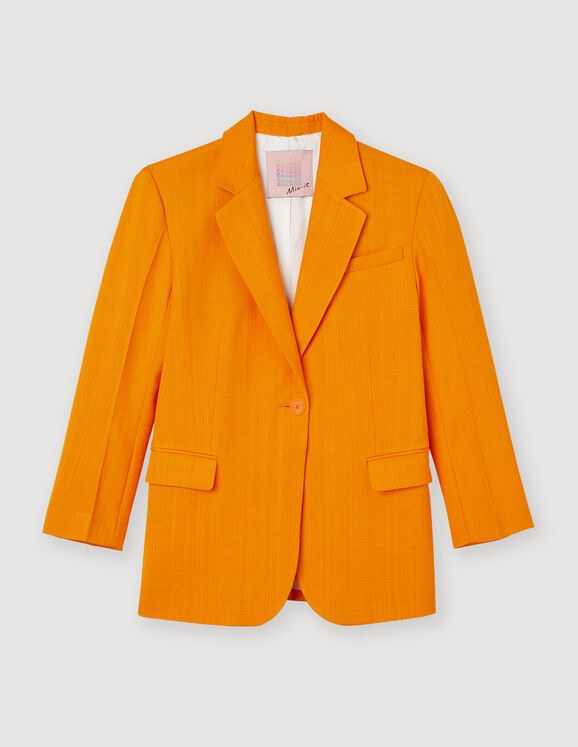 Harper Tailored jacket - Jackets & Blazers | Sandro Paris