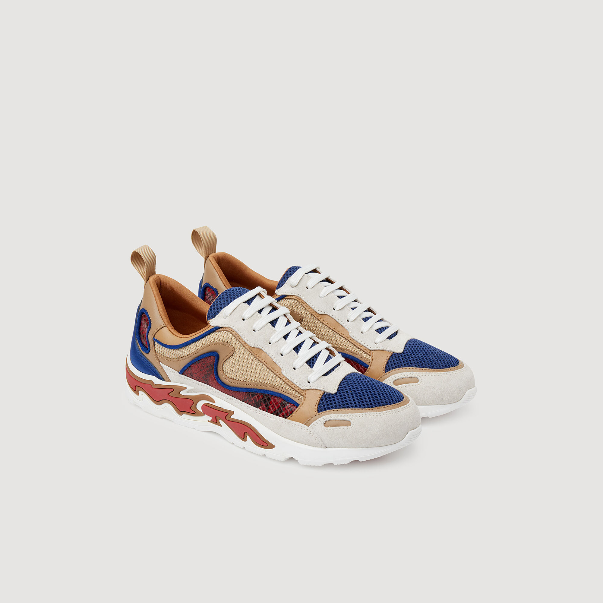 Sandro sneakers flame