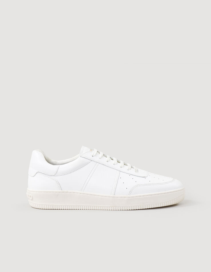 Sandro Low-top leather sneakers. 1