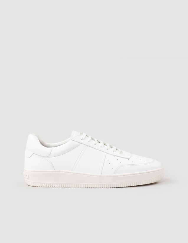 Sandro Low-top leather sneakers Login to add to Wish list. 2