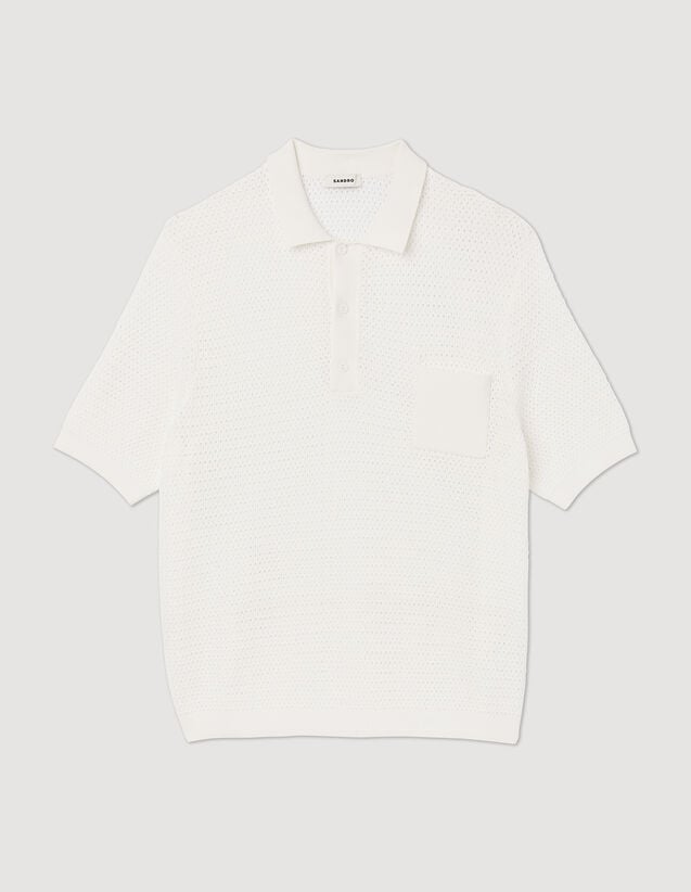 Sandro Short-sleeved polo sweater Login to add to Wish list. 2