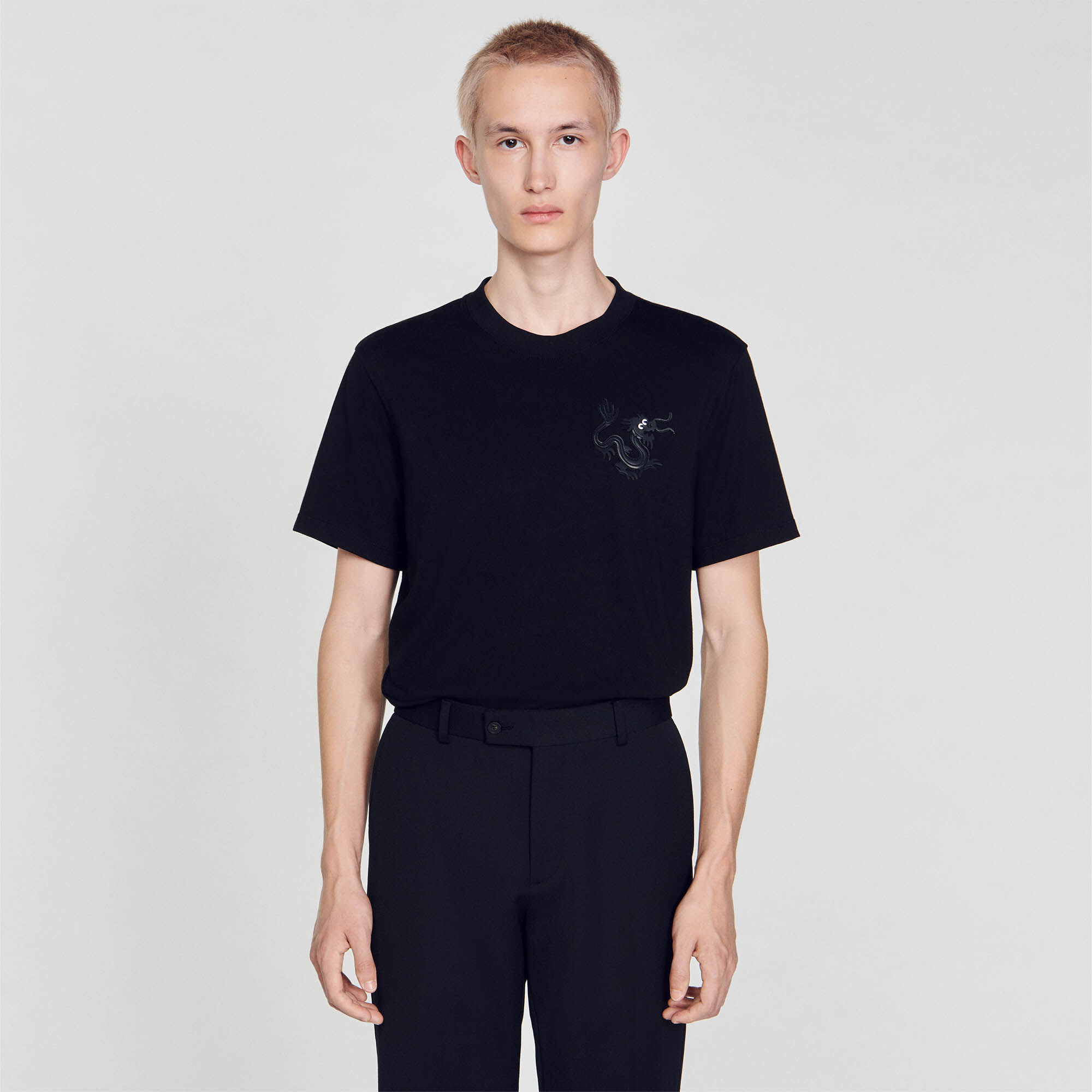 Tee Dragon T shirt T shirts Polos Sandro Paris