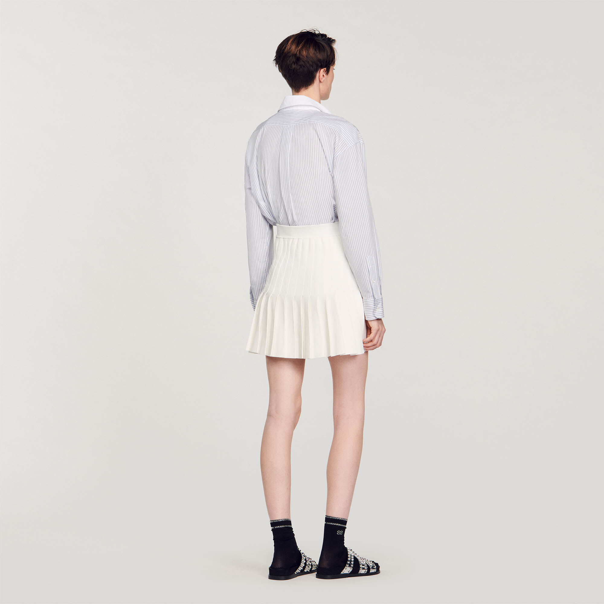 Ilnade Pleated skirt Skirts Sandro Paris